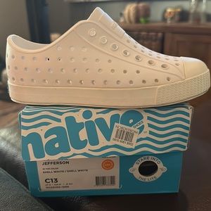 Kids native brand shoes